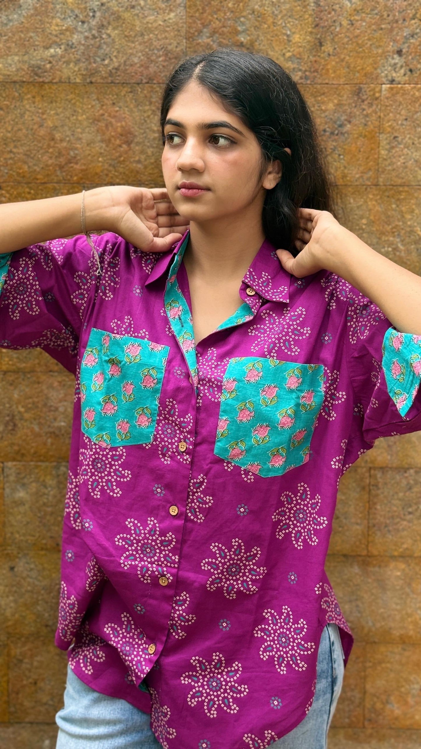 Gulbahaar Patchwork Shirt