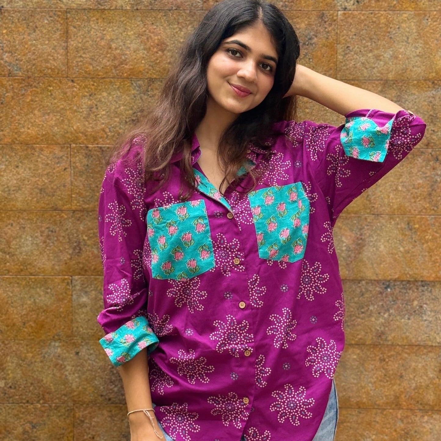 Gulbahaar Patchwork Shirt