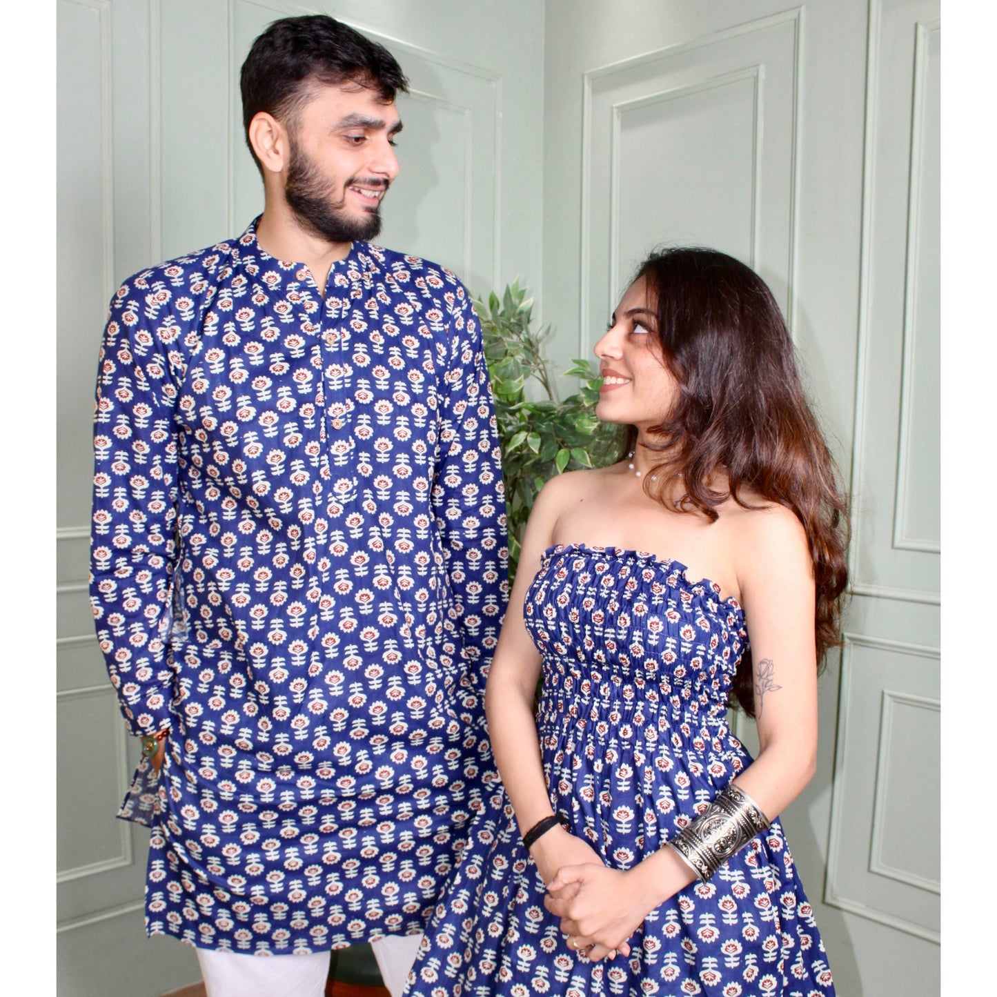Aditya Royal Blue Kurta