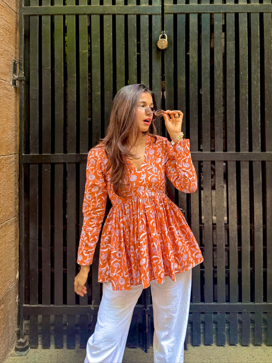 Aditi Peplum Kurti