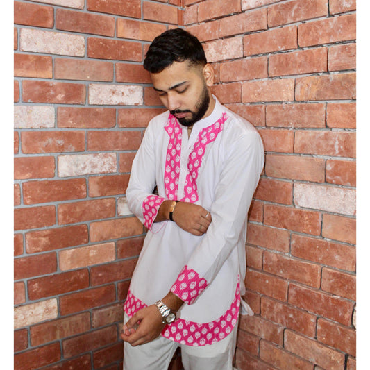 Rosè Raja Short Kurta