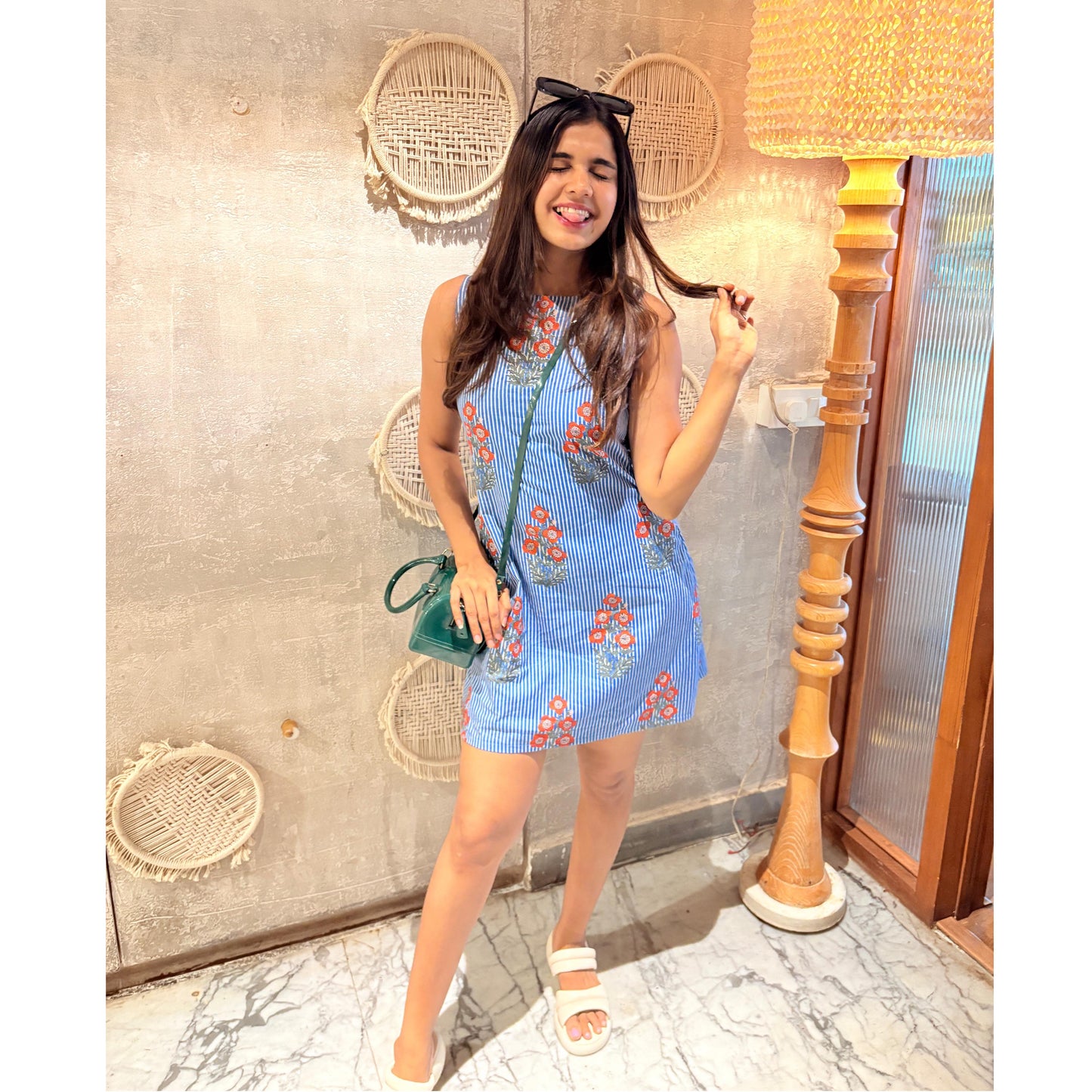 Pookie Floristripe Dress