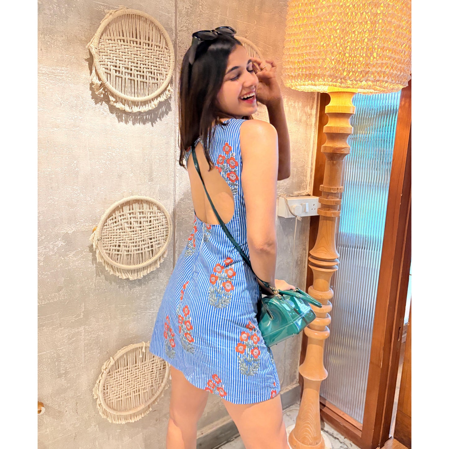 Pookie Floristripe Dress