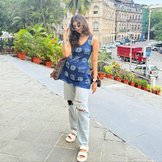 Heer Intertwined Back Kurti