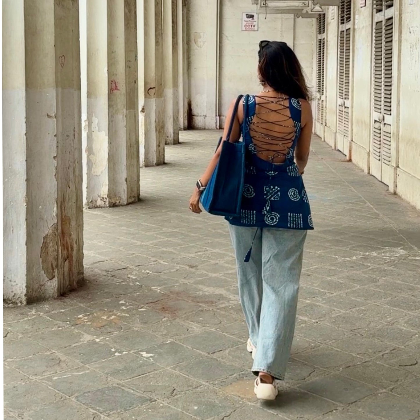 Heer Intertwined Back Kurti